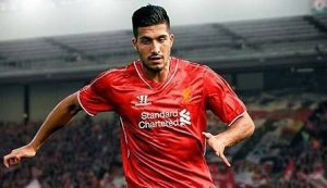 Liverpool midfielder Emre Can